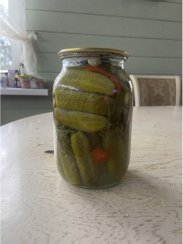 Огурчики маринованные домашние